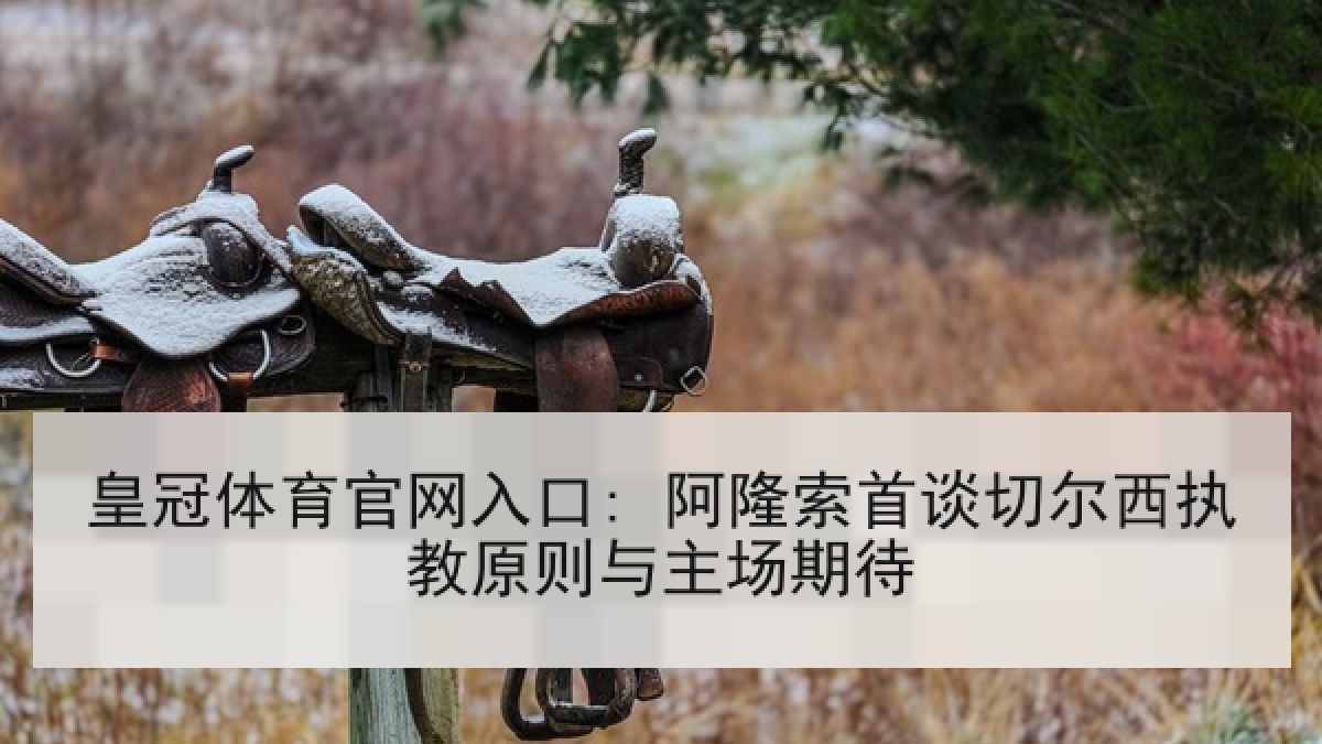 皇冠体育官网入口: 阿隆索首谈切尔西执教原则与主场期待